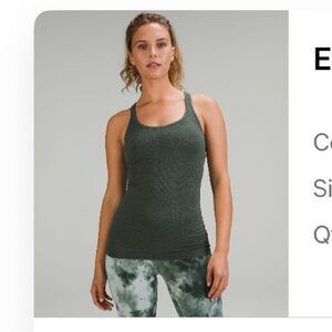Women's Green Tank Top